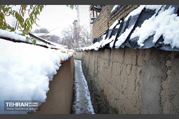 درکه پس از بارش برف  19