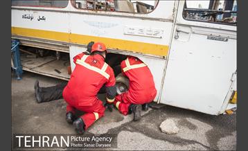 مانور عملیاتی اطفای حریق 32