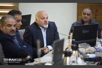 بازدید اعضای شورای اسلامی شهر تهران از شرکت واگن‌سازی تهران 28