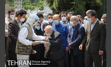آغاز به کار نخستین مرکز واکسیناسیون خودرویی در تهران 5