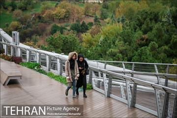 بارش باران پاییزی در تهران 14
