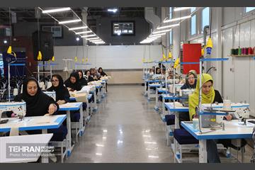 آیین افتتاح مراکز توانمندسازی کوثر و بهسازی۴۰۰معبر پایتخت 1