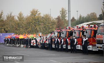 مانور برف روبی منطقه 19 شهرداری تهران 14