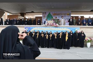 اجتماع دختران فاطمی در دانشکده افسری امام علی(ع) 4