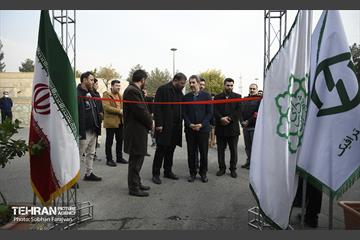 آئین بهره برداری از پروژه مسقف سازی پایانه ایرانخودرو 2