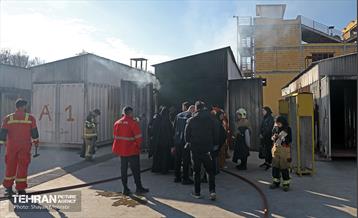 دوره آموزشی آتش‌نشانی ویژه خبرنگاران 2