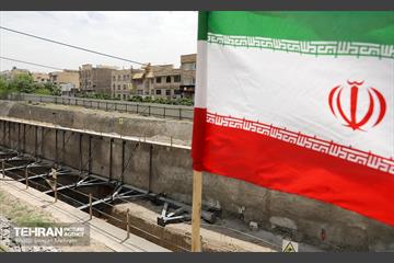 عملیات حفاری خط ۱۰ متروی تهران 40