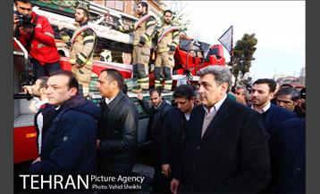 تشییع پیکر شهید آتش نشان سید احسان جامعی 36