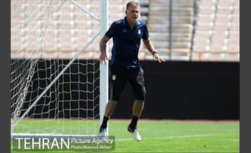 تمرین تیم ملی فوتبال 2