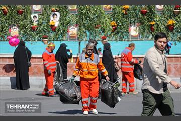 خدمات شهرداری تهران در پایان روز قدس 3