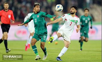 دیدار تیم های فوتبال ایران و عراق 32