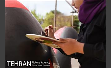 جشنواره تخم مرغ های رنگی در میدان هفت حوض 17