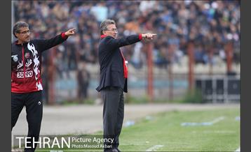 دیدار ملوان انزلی و پرسپولیس در لیگ برتر فوتبال 1