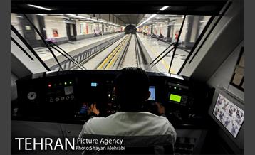 شبگردی اصحاب رسانه در خط 7 مترو تهران 46