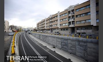 زیرگذر استاد معین قبل از افتتاح 31