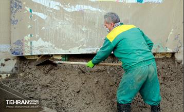 گل روبی و عملیات جست و جوی مفقودین سیل منطقه کن