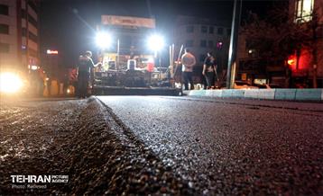 عملیات آسفالت ریزی در منطقه 5 29