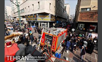 آتش سوزی در ساختمان برق حرارتی 2 34