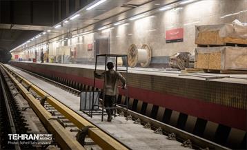 توسعه متروی تهران؛ ایستگاه شهر زیبا 14