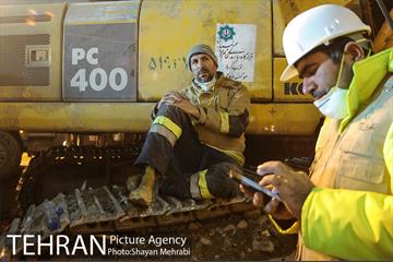 هفتمین روز آواربرداری ساختمان پلاسکو-2 5