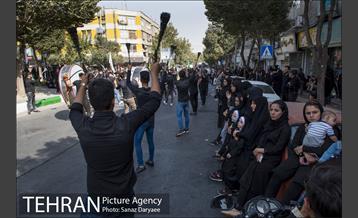 عزاداری روز عاشورا در محله دولت آباد  12