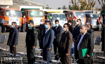 مانور برف روبی شهرداری منطقه 20