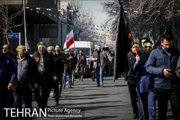 دسته عزاداران فاطمی شهرداری تهران 16