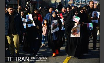 آیین تشییع «سردار قاسم سلیمانی» -3 18