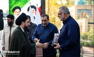 مراسم رونمایی از بنای یادبود شهید سیدعلی اندرزگو