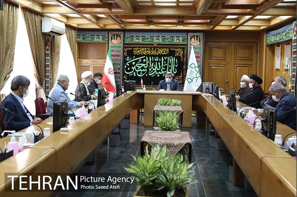 نشست شهردار تهران با اعضای بنیاد بین المللی غدیر 11