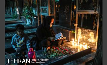 مراسم احیای شب بیست و سوم ماه مبارک رمضان در گلزار شهدای بهشت زهرا(س) 8