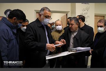 بازدید شهردار تهران از منطقه 22