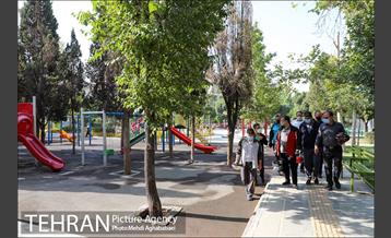 پویش سه شنبه های بدون خودرو در منطقه 8