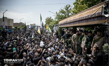 تشییع پیکر شهدای خدمت - ۴ 67