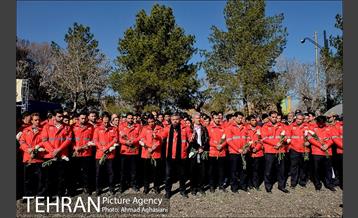 تشییع شهدای آتش نشان در بهشت زهرا(س) -3 1