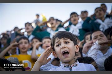 اجتماع بزرگ نوجوانان غرب تهران در پویش سلام فرمانده 51