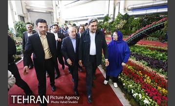 افتتاح هفدهمین نمایشگاه بین المللی گل و گیاه تهران  24