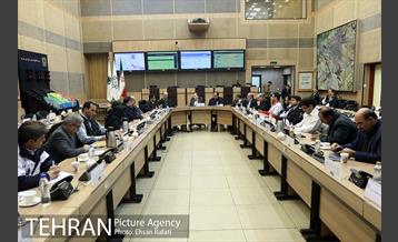 حضور شهردار تهران در جلسه ستاد مدیریت بحران شهر تهران  2