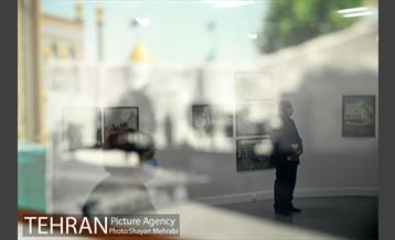 بازدید احمد مسجد جامعی از نمایشگاه تهران از منظر هنرمندان 34