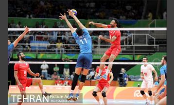 دیدار والیبال ایران و آرژانتین در المپیک ریو 8
