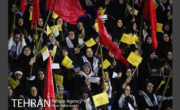 اجتماع بزرگ گردان های بسیج شهرداری تهران 1