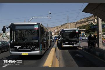 رونمایی از 20 دستگاه اتوبوس جدید دیزلی  1