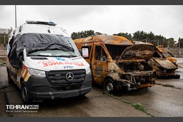 حمله آمریکا و رژیم صهیونیستی به پایگاه و ناوگان اورژانس تهران