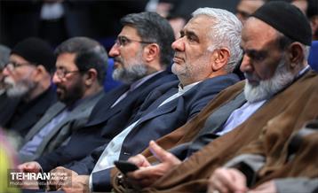 همایش تجلیل از مداحان مولف و شب شعر غزه 35