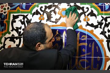 رونمایی از دیوارنگاره شمس الشموس