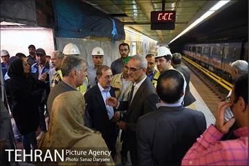 بازدید معاونت حمل و نقل شهرداری و اعضای شورای شهر تهران از عملیات اجرایی خط ۶ 27