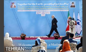 آیین کاشت نهال دوستی با حضور همسران دیپلمات مقیم ایران 17