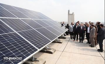 آیین افتتاح ۲۷۵ کیلووات نیروگاه خورشیدی کوچک مقیاس 18