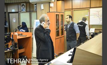 حضور شهردار تهران در مرکز فرماندهی و ستاد مدیریت بحران شهر تهران 5