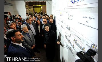 آیین بهره برداری از بخش شرقی خط 7 مترو تهران 10